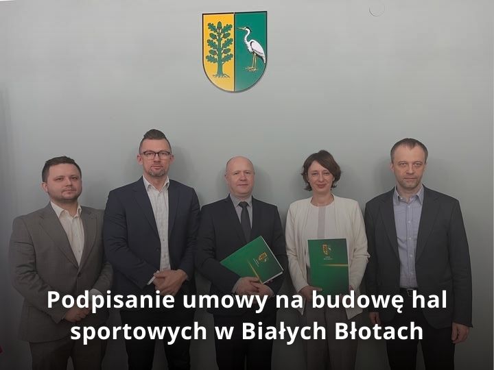 „LECH” Sp. z o.o. realizuje budowę hal sportowych w gminie Białe Błota